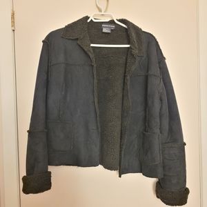 Black Tristan Shearling Coat